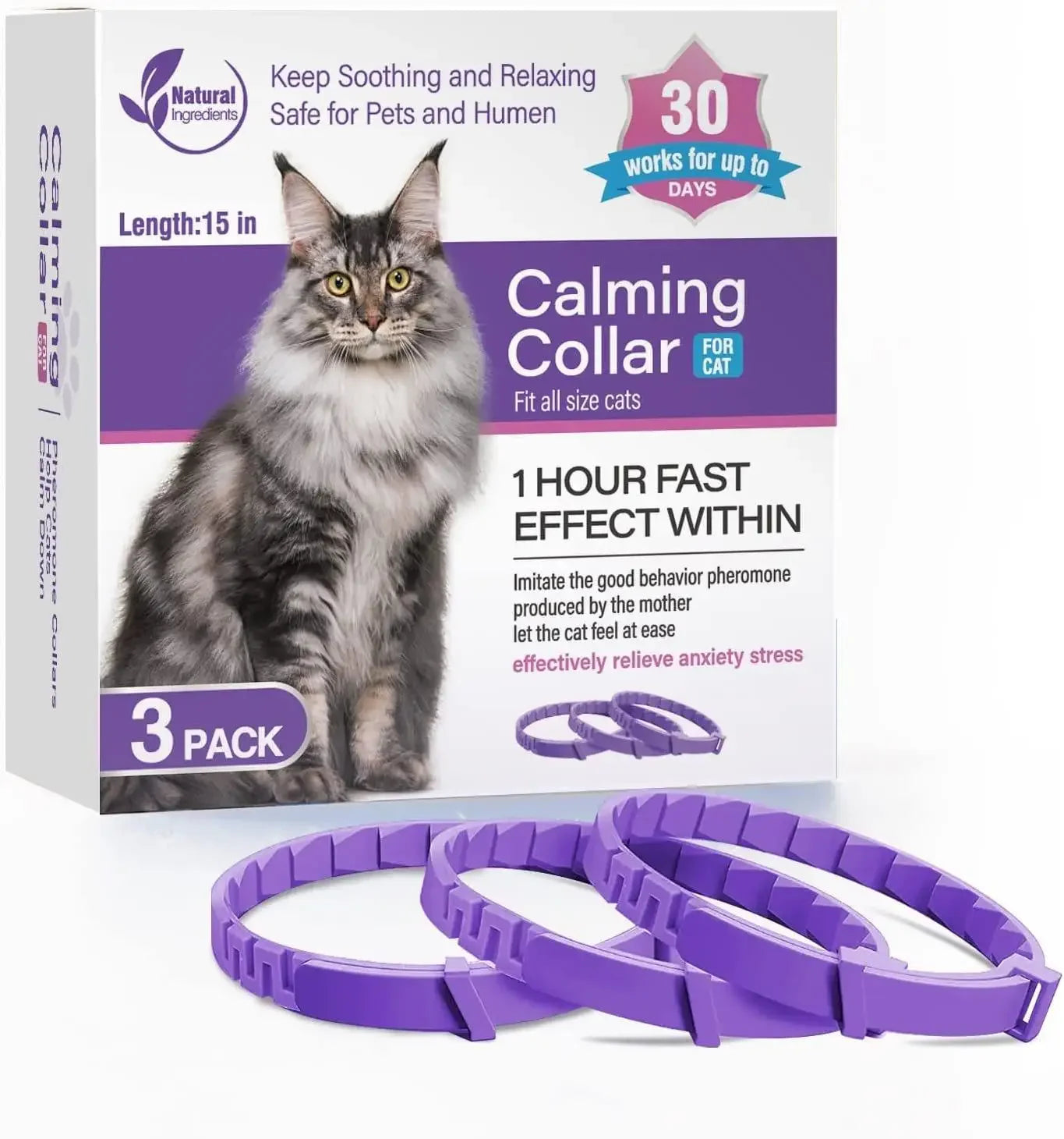 Calming Comfort Pheromone Pet Collar
